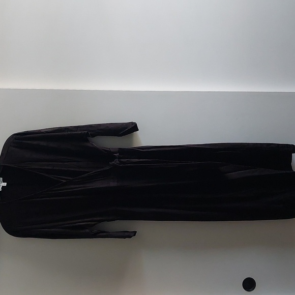 & Other Stories Belted Wrap Midi Dress - 10 Quiet Luxury Wedding Guest Nwot - Picture 2 of 12